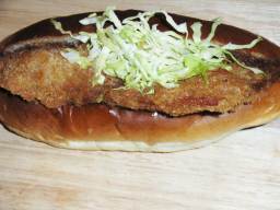 野沢屋のハムカツパン