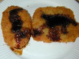 �Ȗ؉��̃n���J�c�ƃR���b�P