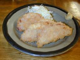 横須賀中央酒場のハムフライ(メニューにないです)